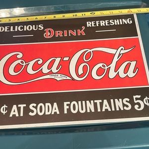 Coca-Cola sign